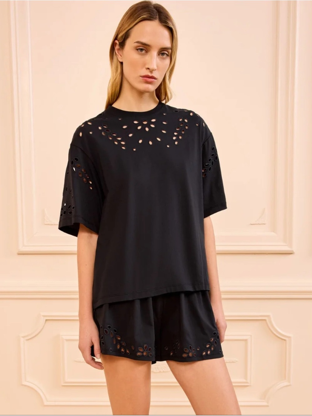 Ulla Johnson - Kalesta Short Sleeve Cotton Top - Size M